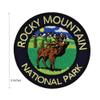 Camping Patches Backpack Patches National Park Embroidered Iron On Patch for Hats view 3