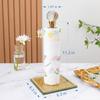 Hochance Gold Crystal Standing Paper Towel Roll Holder Countertop Weighted Rack,Glam Cute Bling Rhinestone Jeweled Diamonds Modern Decoration Christmas Housewarming Gifts for Kitchen Home Bar view 3