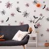 NAKLEO Halloween Painting Stencils Set for Nursery Room, 5 Pcs Templates 13.4" to 3.5" Scary Spider, Plastic and Reusable Drawing Stencils, Decor Craft DIY Wall Furniture view 2
