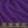Grand King Size 4-Piece Sheet Set - Luxurious 600-Thread-Count Egyptian Cotton Bedding Sheets & Pillowcases - Bed Sheets - Deep Pocket fits up to 10-12 inch Mattress (Stripe, Purple) view 4