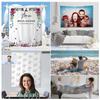 ASSIALL Custom Tapestry with Photo Text Personalized Wall Tapestry Backdrop Customized Funny Picture Wall Hanging Tapestry Home Decor Birthday Wedding Graduation Gift (100" Wx60 H) view 2