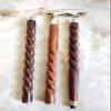 Vimal Nautical Silver & Brown Brass Walking Stick Cane 3 fold Jaguar Walking Stick for Men & Women Victorian Wands Cane Brass Handle Walking Canes Stick view 1
