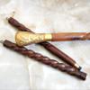 Vimal Nautical Golden & Brown Victorian Handle Walking Spiral Stick Brass Round Walking Stick Brass Handle Walking Stick Walking Stick Cane Wooden Walking Cane view 4