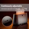 Stadler Form Ben humidifier and aroma diffuser, ultrasonic nebuliser for rooms of up to 270 sq. ft., incl. open fire effect, white view 3