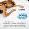 ViscoSoft 3 Inch Pillow Top Memory Foam Mattress Topper Twin - Cooling Hybrid Lux Dual Layer Mattress Pad - CertiPUR Certified view 3