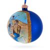 1905 "Girl on a Ball by Pablo Picasso Glass Ball Christmas Ornament 4 Inches view 2