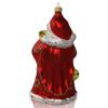 2.75" Limited Edition Kurt Adler Christmas Ornament, Santa Claus Hand Blown Glass Decoration for Holiday Gifts, Made in Poland view 3