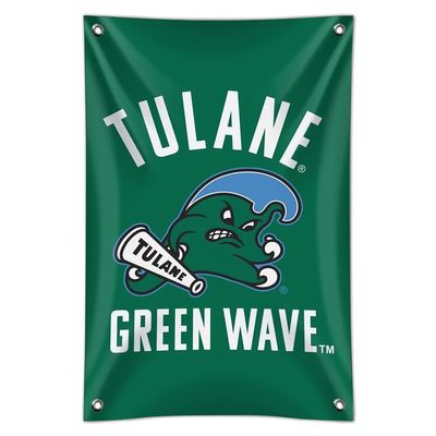 Tulane University Green Wave Home Business Office Sign