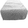 Zen Creative Designs Christmas Heavy Brocade Table Runner Kitchen Holiday Party Venue Table Decor (12" by 90", Silver Candy Canes) view 1