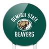 Acrylic Bemidji State University Beavers Cake Topper Party Decoration for Wedding Anniversary Birthday Graduation view 3