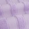 American Soft Linen Salem Turkish Bath Towel Set, 100% Cotton 600 GSM 6 Piece Towels for Bathroom, 2 Bath Towels 2 Hand Towels 2 Washcloths, Lilac view 3