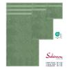 American Soft Linen Salem Turkish Bath Towel Set, 100% Cotton 600 GSM 6 Piece Towels for Bathroom, 2 Bath Towels 2 Hand Towels 2 Washcloths, Sage Green view 4