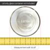 Replacement Lids fits Pyrex 4-Cup Glass Food Storage Container Bowls, 6-Inch Plastic Round Lids Covers for Pyrex 7201-PC, Airtight & Leakproof (10-Pack, Blue) view 3