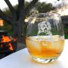 ArogGeld Bernedoodle Dog Crystal Stemless Wine Glass,Dog Mom Engraved Whiskey Glass Shot Glass,Perfect For Father Mom Boy Or Girl Friend Friend white-style-5 15oz qwf1jsso5fks view 2