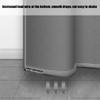 ZYCSKTL Bathroom Curtains Modern and Simple Pure Color Bathroom Shower Curtain, Thickened Waterproof Partition Privacy Bathtub Curtain, Shower Supplies (Color : Blue, Size : 200 * 200cm) view 4