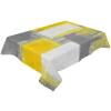 Fall Tablecloth for Rectangle Tables Yellow and Grey Abstract Paint Art Graffiti Waterproof Polyester Table Cloth for Kitchen Dinning Table Washable Table Cover for Parties/Wedding/Picnic 60x102in view 2