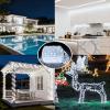 80FT LED Rope Light, Cuttable Waterproof Indoor Outdoor Clear Tube Light Plug in, 864 Daylight White LEDs 110V 6000K Flexible Connectable for Christmas Patio Outside Balcony Garden Bedroom Trees Decor view 4