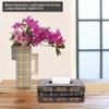 Book Tissue Box Craft Paper Towel Box Wooden Brown Retro European Large Capacity Napkin Box Holder Dispenser view 3