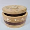 Antique Nautical Wooden Salt Box for Kitchen or Dining Table Spice and Herb Container for Salt & Pepper, Spices Rack view 4