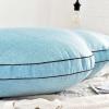 FOGUO Bed Backrest Reading Bolster Lumbar Cushion, Rectangular Reading Pillow, Bedside Oversized Throw Cushion, with Removable Cover, for Back Headboard Day Bed Bunk Bed view 4