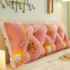 Backrest Pillows for Sitting in Bed Kids, Large Backrest Cushion Back Support, Reading Pillow Lumbar Pad, Ultra Soft Fluffy Cover with Zipper, for Day Bed Bunk Bed view 3