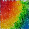 ABSTRACT RAINBOW ART - Rainbow Wall Print - Multicolor Wall Art - Colorful Art Print - Abstract Art - Giclee Paper Prints (Giclee Canvas, 18x24 Inches) view 1