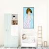 Abstract Angel Painting - Angel Abstract Print - Watercolor Angel Art - Christmas Angel Art - Angel Wall Prints - Angel Canvas Art (Giclee Canvas, 18x24 Inches) view 2