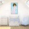 Abstract Angel Painting - Angel Abstract Print - Watercolor Angel Art - Christmas Angel Art - Angel Wall Prints - Angel Canvas Art (Giclee Canvas, 18x24 Inches) view 4
