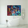 Abstract Wall Art Extra Large Palette Knife Hand Painted Textured Acrylic Painting on Canvas Modern Oversize Abstract Wall Art (Giclee Canvas, 18x24 Inches) view 2