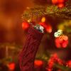 Littryee 4 Stockings, 18" Stockings, Knit Stockings, Large Size Knitted Socks, for Family Holiday Decorations, Off W.hite or Burgundy view 4