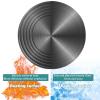 11.0inch Heat Diffuser Aluminium Alloy Induction Diffuser Plate for Electric Gas Stove Induction Cooktop Heat Diffuser Cooking Induction Adapter Hob Ring Plate Quick Defrosting Board view 4