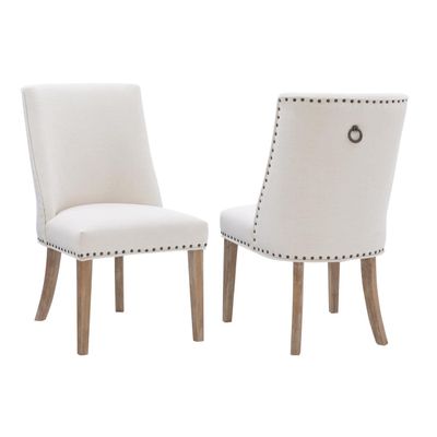 Adler Dining Chair Natural Set of Two