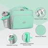 Amersun Lunch Bag for Kids, Almond Green, Unisex, Fabric, 10.2"L x 8.2"H x 0.43"W view 3