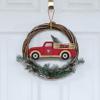 FOCO San Francisco 49ers NFL Wreath with Truck view 2