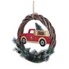 FOCO San Francisco 49ers NFL Wreath with Truck view 3