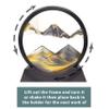Funtime Gifts Mesmerizing Sandscape Art Frame - Unique Gravity-Driven Home Decor view 3