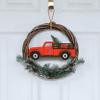 Cleveland Browns NFL Wreath with Truck view 2