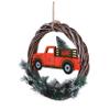 Cleveland Browns NFL Wreath with Truck view 3