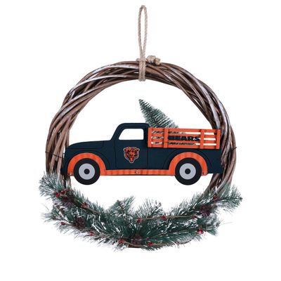 FOCO Chicago Bears NFL Wreath with Truck