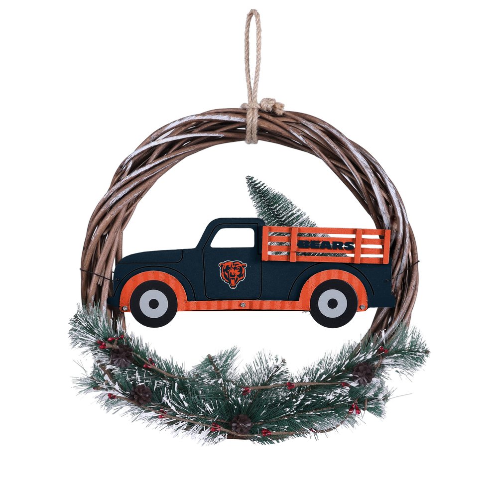 FOCO Chicago Bears NFL Wreath with Truck