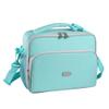 Amersun Lunch Bag for Kids[Patent Design], Insulated School Lunch Box with Adjustable Shulder Strap & 2 Pockets for Teen Girl Boy,Lunch Cooler with Padded Inner Keep Food Warm Cold Fresh,Sea Blue view 1