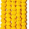 Artificial Marigold Wall Hanging Garlands String for Special Occasion Decoration, Home Decor Party |Office, Home| Festival Theme Decorative|5 Orange,5 Yellow and 5 Mix Flower (Pack of 15 String) view 3