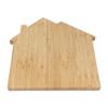 BambooMN House Shaped Bamboo Serving and Cutting Board - 11.75" x 12" x .75" - 3 Piece view 2