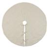 SARO LIFESTYLE Diamond Stitched Tree Skirt, Natural, 72", (9622.N72R) view 2