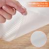 17.5 Inches x 20 Ft Refrigerator Liners Shelf Liner, Fridge Liners Non Slip Washable, Drawer Liners Non Adhesive Waterproof, Durable Fridge Mats for Glass Shelves, Cupboard, Pantry, Clear view 3