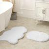 Ashler Bathroom Rugs Sets 2 Piece, White Bath Rugs 2 Pack, Water Absorbing Bath Mats, Soft Rectangle Bathroom Carpet, Machine Washable - 17x24 & 24x36 view 1