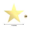 Outus 96 Pieces 11 Inch Large Gold Stars Cutouts Gold Stars Decoration Double Printed Paper Star for Movie Night Bulletin Board Decoration, Classroom Wall Party Decor Graduation Party Decorations view 2
