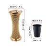 YKHB Trash Can Heavy Duty Open Inside Cabinet Garbage Can Industrial Garbage Bin 5L/1.3 Gal Top Ashtray Shopping Mall Hotel (Color : B) view 2