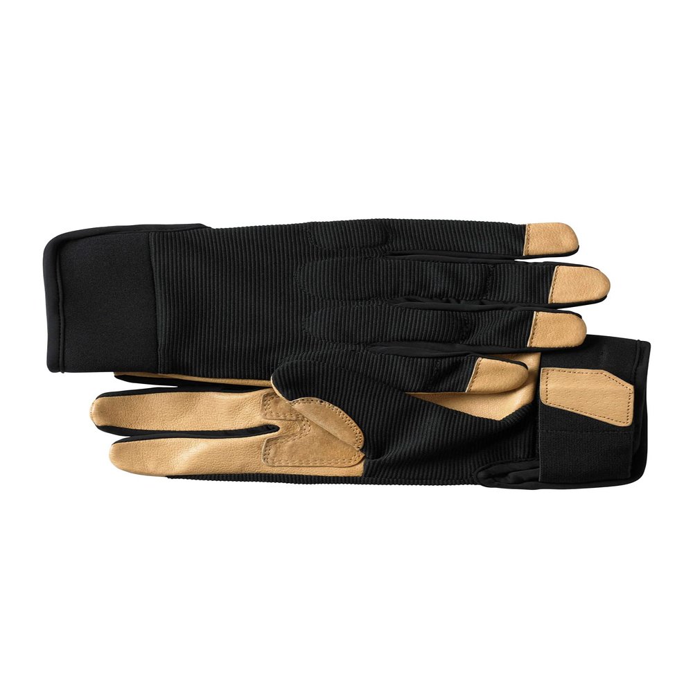 KingSize Men's Extra Large Work Gloves - 2XL, Black Brown