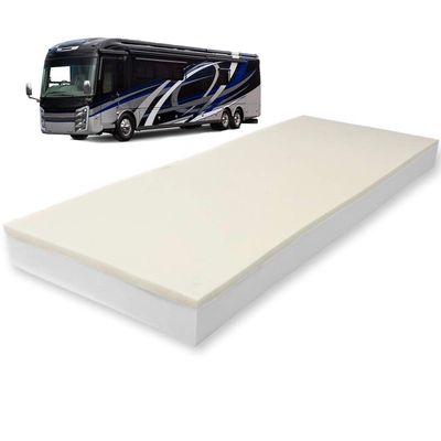 Foamma 3" x 35" x 79" Memory Foam RV Bunk Mattress Replacement, Medium Firm, Pressure Relieving, Premium Comfort, USA Made, No Cover